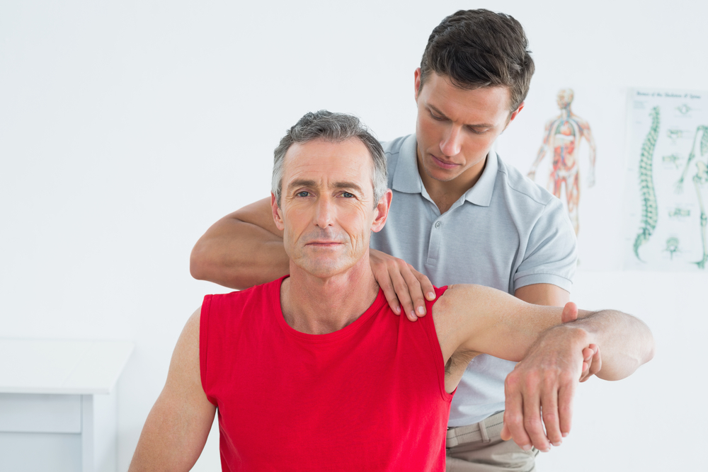 physical therapy, mature man's arm.jpg